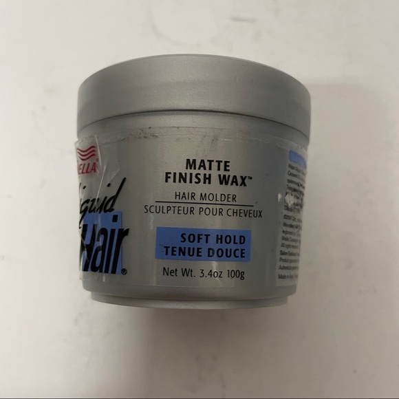 Wella Liquid Hair Matte Finish Wax Hair Molder Soft Hold 3.4 OZ HTF - Picture 1 of 4